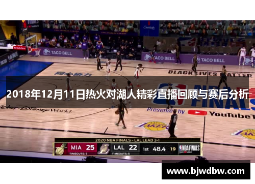2018年12月11日热火对湖人精彩直播回顾与赛后分析